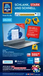 Gazetka promocyjna AldiSud - NÄCHSTE WOCHE - Gazetka - ważna od 03.06 do 03.06.2023 - strona 49 - produkty: akku, aldi, auto, eis, ente, Gaming PC, gaming pcs, Hintergrundbeleuchtete Tastatur, Intel, lautsprecher, Leuchte, medion, notebook, notebooks, Razer, schnellladefunktion, Tastatur, Ti