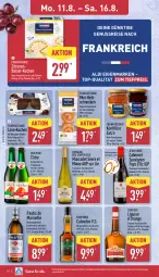 Gazetka promocyjna Aldi Nord - Von Montag - Gazetka - ważna od 16.08 do 16.08.2025 - strona 10 - produkty: aldi, asti, cabernet, cabernet sauvignon, Cognac, creme, eis, flasche, getränk, gin, Hefe, konfitüre, konfitüre extra, kuchen, LG, liqueur, mac, mars, nuss, orange, reis, rotwein, sauvignon, schoko, Ti, tiefpreis, wein, Weißwein, zitrone, zitronen, ZTE