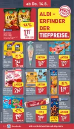 Gazetka promocyjna Aldi Nord - Von Montag - Gazetka - ważna od 16.08 do 16.08.2025 - strona 30 - produkty: aldi, angebot, angebote, aus der tiefkühlung, bahlsen, beutel, biscoff, brot, chips, creme, de beukelaer, eis, elle, funny-frisch, grütze, karamell, keks, Lätzche, Muffin, muffins, nestlé, Ofen, prinzenrolle, reis, riegel, Rote Grütze, Schaumzucker, schoko, schokolade, schokoladen, Sweetland, teller, Ti, tiefpreis, tuc, zucker