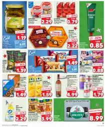 Gazetka promocyjna Kaufland - Prospekt - Gazetka - ważna od 06.12 do 06.12.2023 - strona 23 - produkty: amecke, angebot, angebote, Bad, beere, beeren, beutel, biff, Bona, brombeere, brombeeren, Cap, captain morgan, chips, creme, Croissant, croissants, doppio passo, Duck, eis, ente, erdnüsse, erdnüssen, ferrero, Ferrero Küsschen, fisch, fleisch, frucht, fruchtgummi, fruchtgummis, getränk, gordon, gordon's, holsten, holsten pilsener, hundesnack, johannisbeere, Johannisbeeren, johnnie walker, kraft, lachgummi, linsen, Nimm 2, passo, pasta, Pastagericht, pils, pilsener, pizza, primitivo, reiniger, rosato, roséwein, säfte, salat, sauce, saucen, saupiquet, smirnoff, snack, storck, studentenfutter, thunfisch, Ti, tomate, tomaten, tomatenmark, vita, vitakraft, Vitamine, wein, zitrone