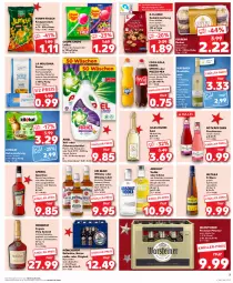 Gazetka promocyjna Kaufland - Prospekt - Gazetka - ważna od 06.12 do 06.12.2023 - strona 3 - produkty: Absolut Vodka, alkohol, angebot, angebote, aperitif, aperol, ariel, beutel, bier, bourbon, chupa, chupa chups, coca-cola, Cognac, cola, colorwaschmittel, ecco, eis, elle, fanta, ferrero, Ferrero Rocher, fleisch, frucht, fruchtsecco, funny-frisch, gebäckmischung, Geflügel, gin, hartweizen, Holz, isana, jim beam, jules mumm, kakao, katzennahrung, keks, kekse, kellerbier, kentucky straight, kitekat, kräuter, kräutern, lack, likör, mac, maybach, Metaxa, Mezzo Mix, mönchshof, mumm, natur, nuss, orange, orangen, pasta, pils, pilsener, Pods, premium pils, qualitätswein, radler, reis, rezept, riesling, rotkäppchen, sana, sauce, saucen, schoko, sekt, snack, Spezi, spirituosen, sprite, steiner, Ti, tuc, vodka, warsteiner, waschmittel, wein, Weißwein, whiskey, zitrone, zitronen