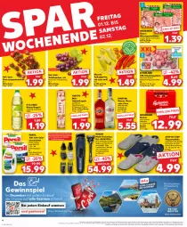 Gazetka promocyjna Kaufland - Prospekt - Gazetka - ważna od 06.12 do 06.12.2023 - strona 4 - produkty: akku, angebot, aperitif, auer, Bau, Bauer, beutel, bier, braten, braun, budweiser, bürste, colorwaschmittel, creme, decksohle, eis, gewinnspiel, gillette, giotto, gulasch, haselnuss, Haselnusscreme, ideal zum braten, Kugel, Lagerbier, martini, nuss, Pantoffeln, paprika, persil, pfanne, pfannen, purland, rapsöl, rasierer, reines rapsöl, Reinigung, reinigungsbürste, rispentomaten, Schal, Schale, schnitten, schwein, schweine, schweinegulasch, Spezi, Spitzpaprika, tafeltrauben, tepro, Ti, tomate, tomaten, trauben, waschmittel, wasser, wein, weine, wiesbauer, wurst, ZTE