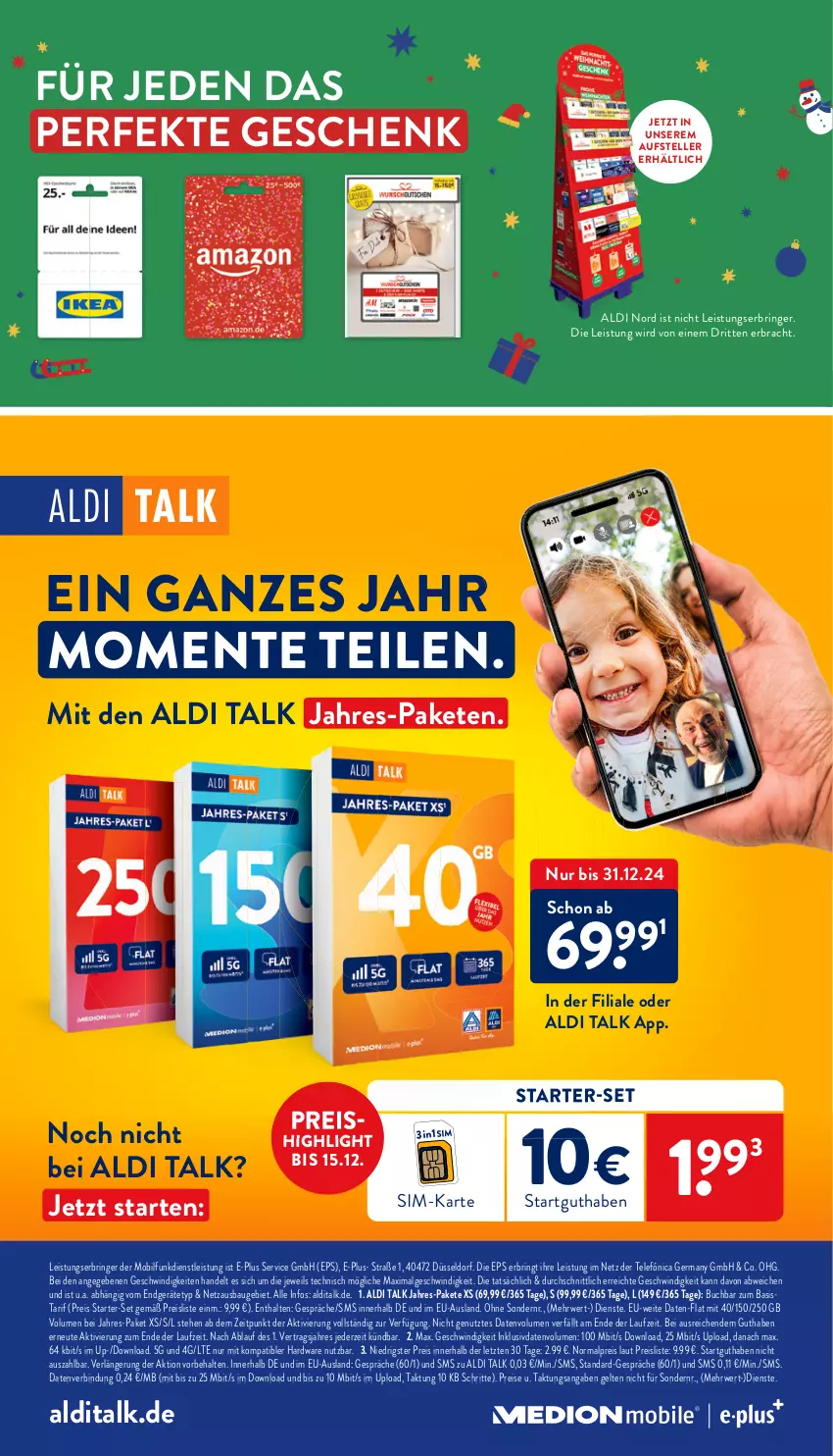 Aktueller Prospekt Aldi Nord - Von Montag - von 02.12 bis 07.12.2024 - strona 21 - produkty: aldi, aldi talk, Bau, buch, eis, elle, ente, Germ, hardware, LG, reis, ring, rwe, sim, teller, Ti, usb, ZTE