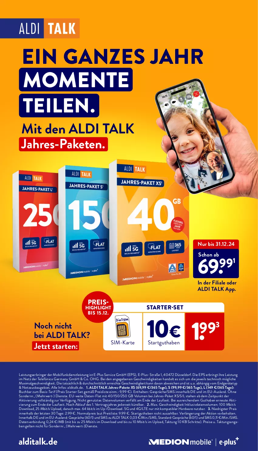 Aktueller Prospekt Aldi Nord - Von Montag - von 02.12 bis 07.12.2024 - strona 48 - produkty: aldi, aldi talk, Bau, buch, eis, ente, Germ, hardware, LG, reis, reiss, ring, rwe, sim, Ti, usb, ZTE