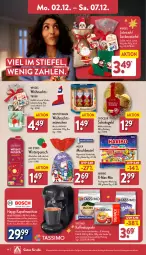 Gazetka promocyjna Aldi Nord - Von Montag - Gazetka - ważna od 07.12 do 07.12.2024 - strona 14 - produkty: ACC, alkohol, alpenmilch, beutel, chia, classico, dell, elle, frucht, fruchtgummi, gin, haribo, jacobs, kaffee, kaffeekapseln, kakao, Kapselmaschine, latte, latte macchiato, mac, macchiato, milch, milka, Mode, oder jacobs, sac, schoko, schokolade, schokoladen, sim, socken, Spezi, tasse, tassimo, tee, teller, tesa, Ti, vollmilch, wasser, wassertank, ZTE