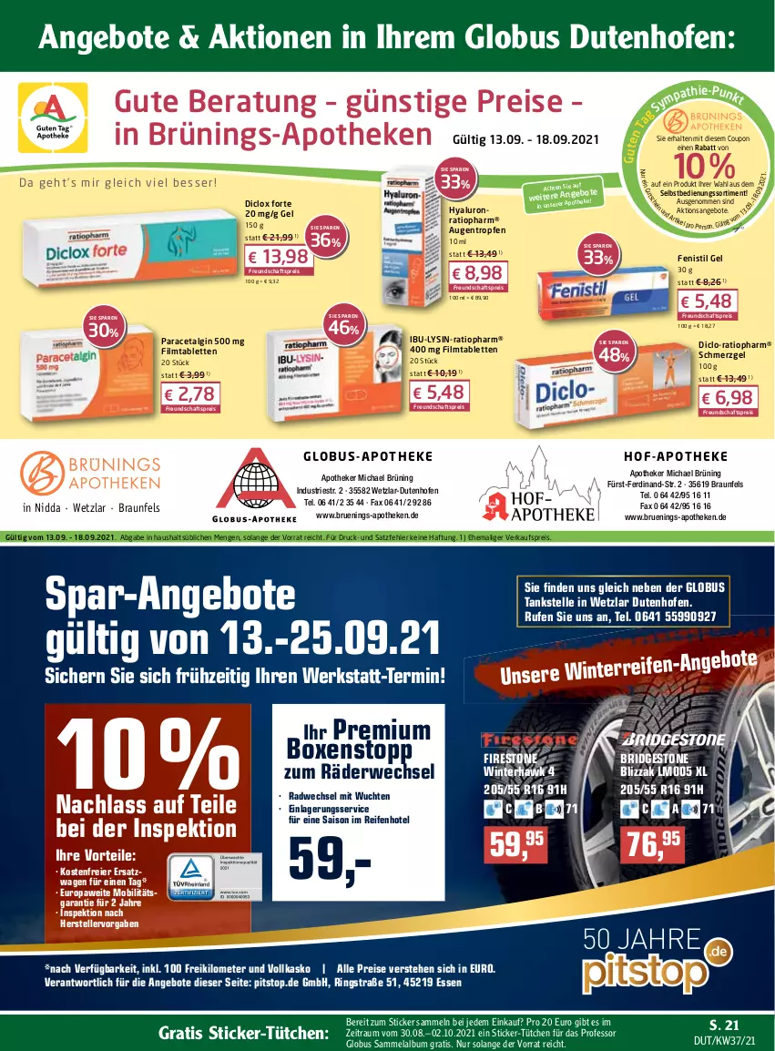 Aktueller Prospekt Globus - Prospekte - von 13.09 bis 18.09.2021 - strona 24