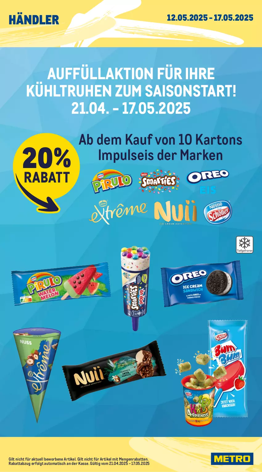Aktueller Prospekt Metro - Wochen-Angebote Händler - von 12.05 bis 17.05.2025 - strona 3 - produkty: auto, eis, LG, Ti, tisch