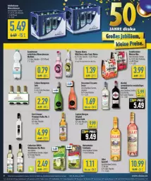 Gazetka promocyjna Diska - Gazetka - ważna od 17.08 do 17.08.2024 - strona 9 - produkty: aldi, Alwa, aperitif, bio, Cap, captain morgan, deka, ecco, eis, flasche, frizzante, gerolsteine, gerolsteiner, getränk, gin, leine, lillet, martini, mineralwasser, Mineralwasser Medium, natürliches mineralwasser, original spiced gold, premium vodka, reis, schöfferhofer, sekt, steiner, thomas henry, Ti, tonic, tonic water, vescovino, vodka, wasser, wein, Wild, wild berry