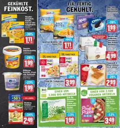 Gazetka promocyjna Hit - Prospekte - Gazetka - ważna od 14.05 do 14.05.2022 - strona 10 - produkty: agrarfrost, auto, Becher, beutel, bio, blume, blumen, blumenkohl, bohne, bohnen, cola, coppenrath, creme, eier, eierspätzle, eimer, eis, eiscreme, elle, ente, erbsen, feinkost, fertiggericht, fertiggerichte, frosta, gin, gnocchi, henglein, kartoffel, Kraut, kuchen, kühlmann, margherita, milka, nudel, nudeln, nudelsalat, oreo, pizza, prinzessbohnen, Profiteroles, reis, rezept, Ria, salami, salat, steinhaus, teller, Ti, tiramisu, torte, tortelloni