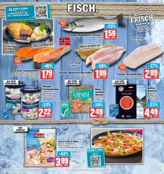 Gazetka promocyjna Hit - Prospekte - Gazetka - ważna od 14.05 do 14.05.2022 - strona 7 - produkty: aqua, aus dem kühlregal, bismarck, braten, eis, elle, escal, filet, fisch, fische, Fischer, fleisch, frischfisch, frutti di mare, gabel, grill, hering, homann, ideal zum braten, kotelett, kühlregal, lachs, mac, marinade, natur, Ofen, paella, regal, reis, Ria, ring, saft, Schere, schnitten, Steinbeißer, Steinbeißerfilet, teller, Ti, wasser, Wild, wildlachs, wolfsbarsch