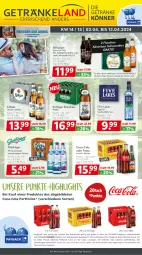 Gazetka promocyjna Getraenkeland - Gazetka - ważna od 13.04 do 13.04.2024 - strona 1 - produkty: aktionspreis, alkohol, Alwa, angebot, angebote, bestpreis, bestpreise, bitburger, burger, coca-cola, cola, eis, Elan, elle, erdinger, fanta, flasche, getränk, getränke, köstritzer, LG, Lübzer, mineralwasser, payback, pils, premium pils, reis, sprite, Ti, vodka, wasser