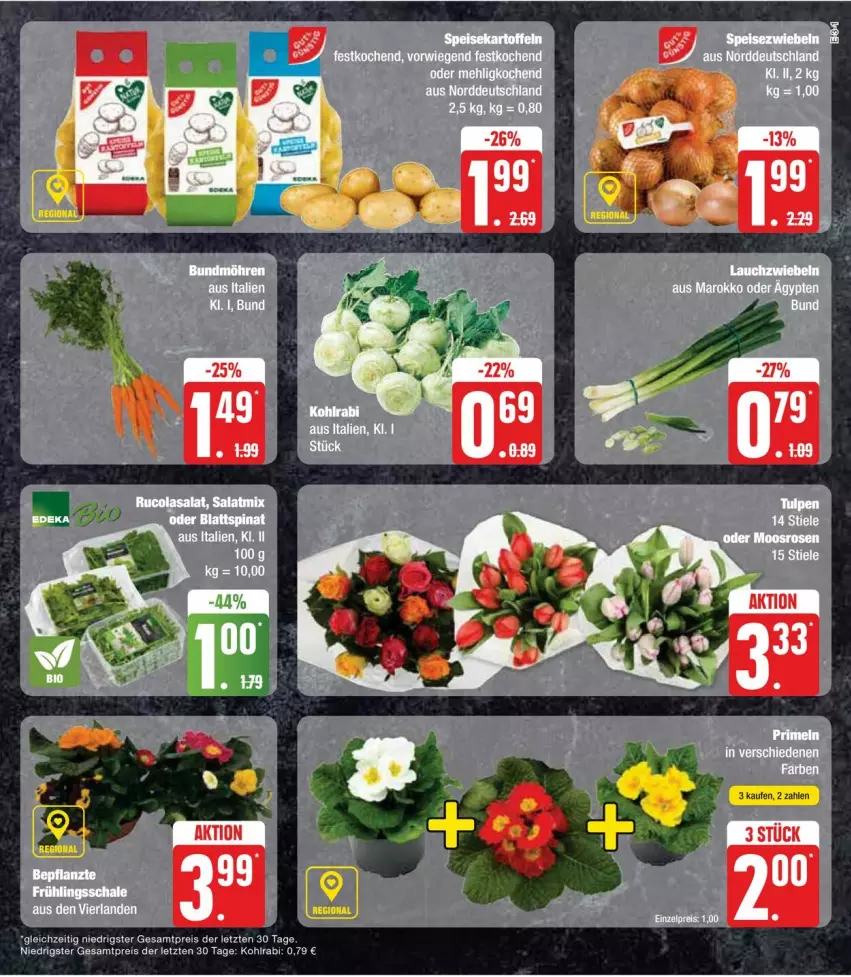 Aktueller Prospekt Edeka - Prospekte - von 22.01 bis 27.01.2024 - strona 7 - produkty: eis, kohlrabi, reis, Ti, ZTE