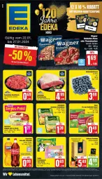 Gazetka promocyjna Edeka - Prospekte - Gazetka - ważna od 27.01 do 27.01.2024 - strona 1 - produkty: eier, flammkuchen, kuchen, lamm, lebensmittel, nuss, Ti, ZTE