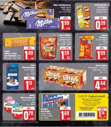 Gazetka promocyjna Edeka - Prospekte - Gazetka - ważna od 27.01 do 27.01.2024 - strona 17 - produkty: coupon, coupons, eis, keks, knoppers, leibniz, milka, nuss, reis, riegel, schoko, schokolade, sofortrabatt, tafelschokolade, Ti, ZTE