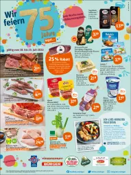 Gazetka promocyjna Tegut - Angebote der Woche - Gazetka - ważna od 23.07 do 23.07.2022 - strona 1 - produkty: angebot, angebote, Bau, Becher, bio, bioland, brustfilet, butter, chorizo, dekoration, eis, elinas, elinas joghurt, ente, espresso, fenchel, filet, fisch, gewürz, Gewürzmischung, grill, hähnchenbrust, hähnchenbrustfilet, Hähnchensteak, hähnchensteaks, hartkäse, ideal zum grillen, joghur, joghurt, joghurt nach, Käse, knoblauch, kräuter, landprimus, markenbutter, milch, Nackensteak, natur, oder espresso, olive, oliven, olivenöl, paprika, parmigiano, parmigiano reggiano, Pecorino, pfeffer, pizza, reggiano, reis, rezept, riserva, salakis, salami, salz, sauce, schafkäse, schafskäse, schinken, schwein, schweine, schweinenacken, Segafredo, soja, sojasauce, Spezi, steak, steaks, Süßrahmbutter, Ti, topf, wein, weine, wurst, ZTE, zucchini