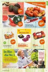 Gazetka promocyjna Tegut - Angebote der Woche - Gazetka - ważna od 23.07 do 23.07.2022 - strona 7 - produkty: angebot, angebote, aprikose, aprikosen, avocado, avocados, Bau, beere, beeren, bio, Bio-Obst, brombeere, brombeeren, dekoration, eis, elle, fleisch, frucht, himbeer, himbeere, himbeeren, magazin, melone, melonen, obst, pfirsich, pfirsiche, Rauch, Schal, Schale, teller, Ti, wasser, wassermelone, wassermelonen, zucker