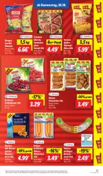 Gazetka promocyjna Lidl - Aktionsprospekt - Gazetka - ważna od 28.10 do 28.10.2023 - strona 43 - produkty: angebot, dell, dovgan, dulano, eis, elle, fleisch, fleischwurst, frikadellen, Geflügel, lachs, obst, Ofen, pelmeni, pizza, pommes, Pommes Frites, preisvorteil, Räucherlachs, reis, Ria, rwe, salami, steinofen, taschki, Ti, wiener, wiener würstchen, wurst, würstchen, ZTE