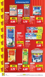 Gazetka promocyjna Lidl - Aktionsprospekt - Gazetka - ważna od 28.10 do 28.10.2023 - strona 44 - produkty: actimel, Bona, danone, dulano, Edelsalami, eis, gouda, joghur, joghurt, Käse, kochschinken, Milbona, milch, mozzarella, ndk, preisvorteil, pute, putenbrust, reis, rel, sahne, salami, salz, Schal, Schale, schinken, schnitten, Ti