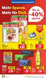 Gazetka promocyjna Lidl - Aktionsprospekt - Gazetka - ważna od 28.10 do 28.10.2023 - strona 50 - produkty: blume, blumen, blumenöl, cerealien, cracker, eis, elle, ferdi fuchs, leberwurst, ndk, nestlé, reis, rum, Schal, Schale, schogetten, sonnenblume, sonnenblumen, sonnenblumenöl, teller, Ti, tuc, vita, wurst