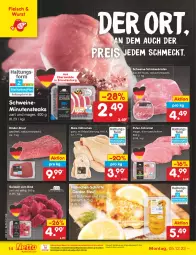 Gazetka promocyjna Netto Marken-Discount - Filial-Angebote - Gazetka - ważna od 10.12 do 10.12.2022 - strona 16 - produkty: bestpreis, braten, cordon bleu, eis, fleisch, gulasch, Käse, mais, minutensteaks, ndk, nuss, pute, reis, rind, rinder, saft, schinken, schinkenbraten, schnitten, schnitzel, schwein, schweine, steak, steaks, Ti, wein, weine, wurst
