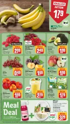 Gazetka promocyjna Rewe - Prospekte - Gazetka - ważna od 15.07 do 15.07.2023 - strona 8 - produkty: ananas, avocado, avocados, banane, bananen, Becher, beere, beeren, bio, bonduelle, eis, elle, himbeer, himbeere, himbeeren, johannisbeere, Johannisbeeren, kirsch, kirsche, kirschen, kopfsalat, Nektar, nektarinen, pflaume, pflaumen, reis, Rote Johannisbeeren, salat, Schal, Schale, smoothie, Stachelbeeren, tafeläpfel, Ti, Wild