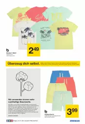Gazetka promocyjna Zeeman - Prospekte - Gazetka - ważna od 03.06 do 03.06.2022 - strona 5 - produkty: Bau, baumwolle, bett, eis, elle, Kinder, Kinder-T-Shirt, LG, Ria, rwe, sac, shirt, shorts, T-Shirt, Ti, wolle