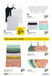 Gazetka promocyjna Zeeman - Prospekte - Gazetka - ważna od 03.06 do 03.06.2022 - strona 7 - produkty: Bau, baumwolle, Croptop, elle, hemd, Kinder, Kinder-Boxershorts, Kinder-Unterhemd, LG, sac, shorts, slip, Unterhemd, wolle