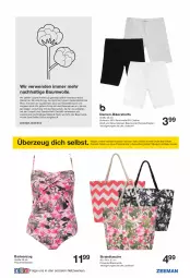 Gazetka promocyjna Zeeman - Prospekte - Gazetka - ważna od 03.06 do 03.06.2022 - strona 9 - produkty: Anzug, Bad, badeanzug, Bau, baumwolle, bett, eis, Elan, elle, LG, Ria, rwe, sac, shorts, strandtasche, Tasche, Ti, wolle