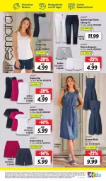 Gazetka promocyjna Lidl - Wochen-Highlights im Onlineshop - Gazetka - ważna od 11.06 do 11.06.2023 - strona 3 - produkty: auer, Cap, damen kleid, damen short, damen t-shirt, eis, elle, erde, esmara, jeans, kleid, ndk, Pants, reis, shirt, shorts, T-Shirt, Ti