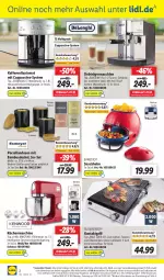 Gazetka promocyjna Lidl - Wochen-Highlights im Onlineshop - Gazetka - ważna od 11.06 do 11.06.2023 - strona 6 - produkty: angebot, angebote, auto, bambus, Cap, cappuccino, champagne, champagner, cin, decke, Deckel, edelstahl, eis, elle, ente, ernesto, Germ, grill, grillplatte, Intel, kaffee, kaffeevollautomat, kontaktgrill, küche, Küchen, küchenmaschine, latte, LG, ndk, reis, rel, Schal, Schale, silvercrest, snack, tasse, telefon, Ti, toast, uhr, wasser, wassertank