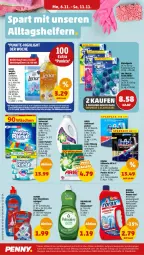 Gazetka promocyjna Penny - Prospekte - Gazetka - ważna od 11.11 do 11.11.2023 - strona 20 - produkty: angebot, angebote, ariel, beutel, Cap, eis, erde, flasche, klarspüler, lenor, mac, olive, orchidee, palmolive, payback, power-gel, pril, reiniger, somat, Ti, topf, Weisser Riese