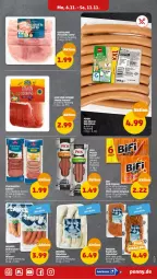 Gazetka promocyjna Penny - Prospekte - Gazetka - ważna od 11.11 do 11.11.2023 - strona 5 - produkty: debrecziner, eis, gin, Käse, leberkäs, leberkäse, Mini-Salami, olsen, salami, serrano, snack, Ti, wiener, wiener würstchen, wurst, würstchen