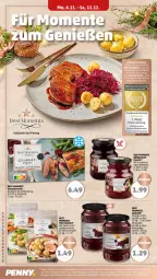 Gazetka promocyjna Penny - Prospekte - Gazetka - ważna od 11.11 do 11.11.2023 - strona 8 - produkty: apfel, beere, beeren, beutel, cranberry, eis, ente, gewürz, kartoffel, kartoffeln, Knödel, Ofen, orange, Rauch, reis, rotkohl, rotwein, Speck, Süßkartoffeln, Ti, wein, Wild