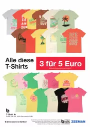 Gazetka promocyjna Zeeman - Prospekte - Gazetka - ważna od 12.04 do 12.04.2024 - strona 5 - produkty: Bau, baumwolle, bett, LG, shirt, shirts, T-Shirt, Ti, wolle