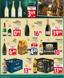 Gazetka promocyjna Edeka - Prospekte - Gazetka - ważna od 21.12 do 21.12.2024 - strona 23 - produkty: bier, brut, champagne, champagner, desperados, ecco, eis, elle, flasche, krombache, krombacher, krombacher pils, pils, prosecco, rotkäppchen, sac, sekt, weissbier, zonin