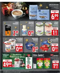 Gazetka promocyjna Edeka - Prospekte - Gazetka - ważna od 21.12 do 21.12.2024 - strona 7 - produkty: almighur, almighurt, auer, Bau, Bauer, Becher, bohne, bohnen, braun, ehrmann, ehrmann almighurt, eis, frucht, fruchtjoghurt, gin, joghur, joghurt, joghurt mit der ecke, kaffee, kaffeemaschine, lavazza, LG, melitta, Müller, natur, rahmjoghurt, reis, Tchibo, tee, Ti, weihenstephan, ZTE