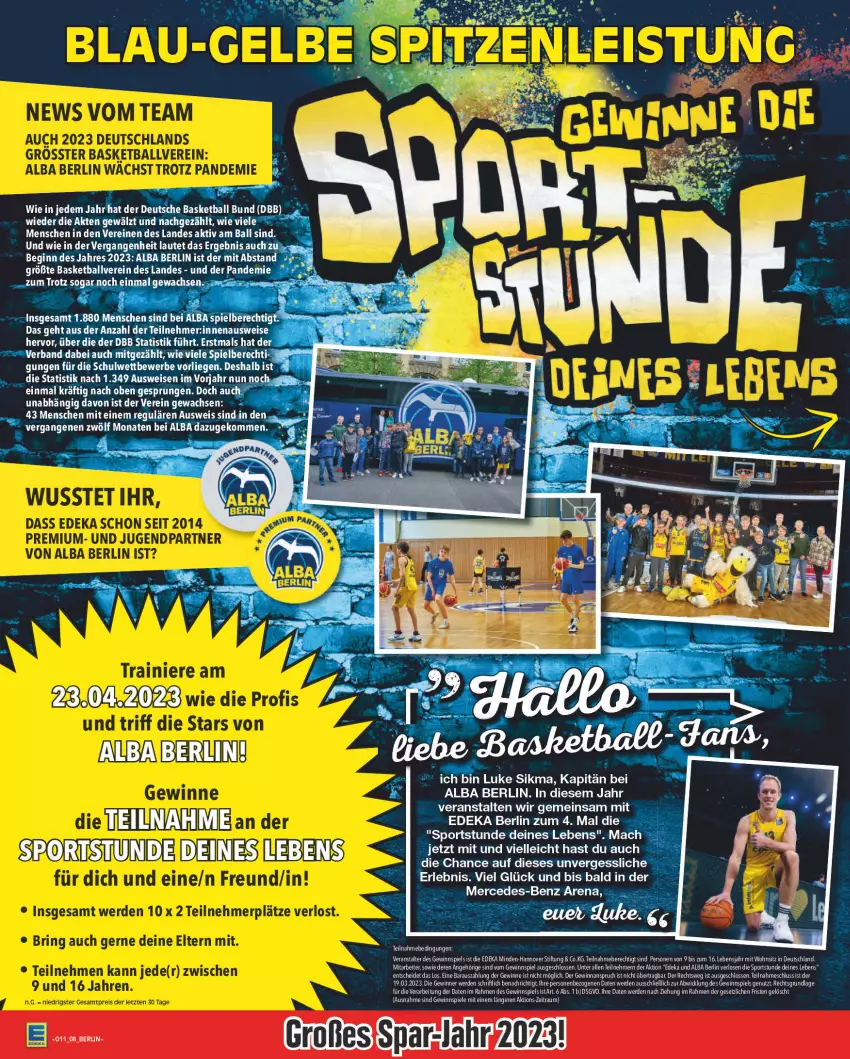 Aktueller Prospekt Edeka - Angebote der Woche - von 13.03 bis 18.03.2023 - strona 8 - produkty: aldi, ball, deka, eis, elle, erde, gewinnspiel, gin, mac, Spiele, Sport, tee, Ti, WICK