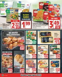 Gazetka promocyjna Edeka - Angebote der Woche - Gazetka - ważna od 18.03 do 18.03.2023 - strona 10 - produkty: backwaren, baguette, baguettes, beutel, bio, Bio-Gemüse, brot, brötchen, cheddar, coppenrath, creme, deka, Donauwellen, eis, elle, fertiggericht, fertiggerichte, flakes, fleisch, frischkäse, frosta, gemüse-pfanne, Hähnchenfleisch, Hefe, iglo, joghur, joghurt, kartoffel, Käse, küche, kuchen, LG, Lust auf Torte, mandel, mövenpick, nacho, Nachos, natur, natura, pasta, pfanne, pfannen, pommes, Pommes Frites, pudding, reis, rhabarber, sahne, sauce, Schal, Schale, Schöller, Tasche, taschen, Ti, tisch, tomate, tomaten, torte, weizenbrötchen, ZTE