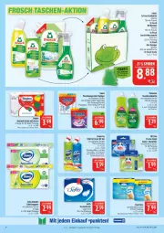 Gazetka promocyjna Marktkauf - Prospekt - Gazetka - ważna od 26.09 do 26.09.2026 - strona 26 - produkty: aloe vera, bio, biozidprodukte, domestos, eis, elle, ente, flasche, Frosch, geschirr, geschirrspülmittel, gin, haushaltstücher, kraft, LG, limo, olive, palmolive, Pants, papier, Rauch, reiniger, reis, rwe, somat, spiritus, sprühflasche, spülmittel, Tasche, taschen, taschentücher, Ti, toilettenpapier, tücher, waschmittel, wc ente, zitrone, ZTE
