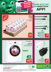Gazetka promocyjna Marktkauf - Prospekt - Gazetka - ważna od 26.09 do 26.09.2026 - strona 44 - produkty: Astra, decke, deka, eis, ente, erde, HP, ladegerät, mehl, Paula, reis, ring, sac, schnellladegerät, Ti, type 405, usb, waschmaschine, ZTE