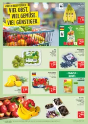 Gazetka promocyjna Marktkauf - Prospekt - Gazetka - ważna od 26.09 do 26.09.2026 - strona 8 - produkty: ananas, beere, beeren, bio, brot, butter, deka, edeka bio, eis, erdbeere, erdbeeren, heidelbeere, heidelbeeren, kiwi, korb, obst, reis, tafeläpfel, Ti, Tüte
