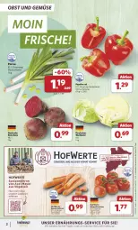Gazetka promocyjna Combi - Prospekte - Gazetka - ważna od 14.09 do 14.09.2024 - strona 2 - produkty: axe, eis, lebensmittel, möhren, obst, Obst und Gemüse, paprika, paprika rot, reis, rispentomaten, rote bete, sac, Schal, Schale, speisemöhren, Ti, tomate, tomaten, und gemüse, Weißkohl, ZTE