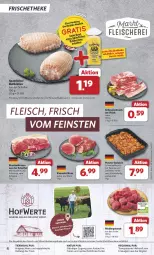 Gazetka promocyjna Combi - Prospekte - Gazetka - ważna od 14.09 do 14.09.2024 - strona 4 - produkty: angebot, angebote, Bau, braten, eis, Elan, ente, fleisch, Fleischerei, gulasch, kasseler, krustenbraten, küche, Küchen, mit paprika, natur, nudel, nudeln, nuss, paprika, rind, rinder, rindergulasch, rollbraten, Schere, schwein, schweine, Schweinebauch, schweinefleisch, Ti, Tiere, wein, weine, wurst, zwiebel, zwiebeln