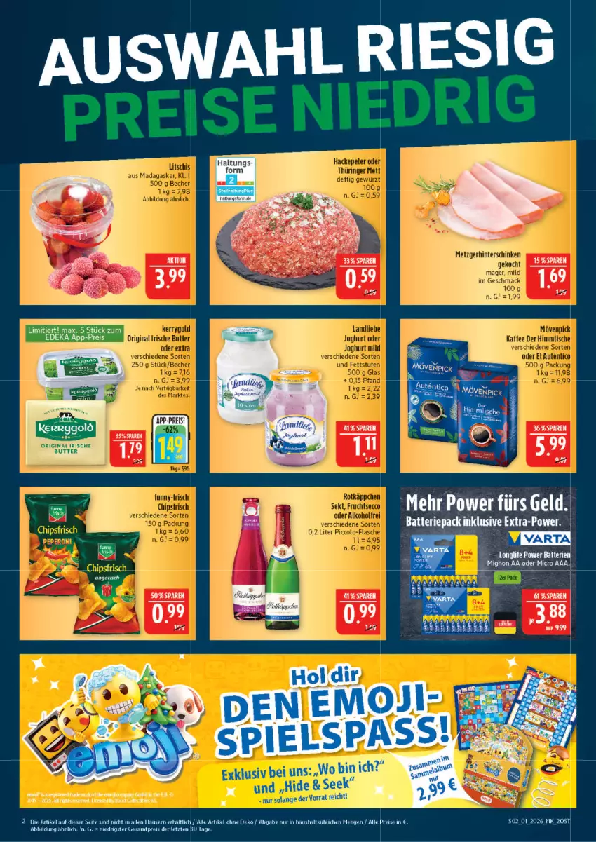 Aktueller Prospekt Marktkauf - Prospekt - von 28.12.2025 bis 03.01.2026 - strona 2 - produkty: batterie, batterien, eis, longlife, reis, Ti, ZTE