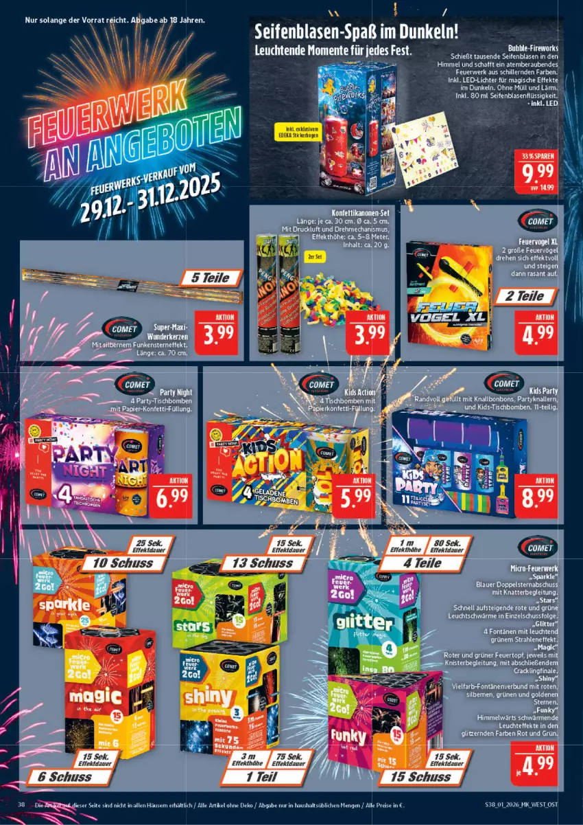 Aktueller Prospekt Marktkauf - Prospekt - von 28.12.2025 bis 03.01.2026 - strona 38 - produkty: auer, bonbons, eis, ente, kerze, led-licht, Leuchte, leuchten, LG, reis, rwe, Seife, senf, tee, Ti, topf
