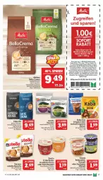 Gazetka promocyjna Marktkauf - Prospekt - Gazetka - ważna od 08.10 do 08.10.2022 - strona 21 - produkty: auto, Becher, bella crema, bellacrema, Belmandel, bohne, bohnen, coupon, coupons, eduscho, erde, ferrero, gin, jacobs, kakao, konfitüre, konfitüre extra, mac, mandel, melitta, nuss, nusspli, nutella, sofortrabatt, Ti, tomate, tomaten, zentis