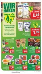 Gazetka promocyjna Marktkauf - Prospekt - Gazetka - ważna od 08.10 do 08.10.2022 - strona 8 - produkty: aktionspreis, alpro, deka, eis, hafer, leine, nuss, pudding, reis, Ti, Vegeta, veggie