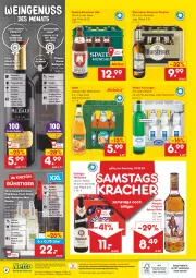 Gazetka promocyjna Netto Marken-Discount - Getränkemarkt in deiner Nähe - Gazetka - ważna od 10.12 do 10.12.2022 - strona 2 - produkty: angebot, aperitif, bestpreis, bier, Biere, bio, Cap, captain morgan, cuvée, eintöpfe, eis, elle, erdinger, fisch, flasche, fleisch, gin, glasflasche, grill, Käse, kracher, ndk, nero, nuss, orange, original spiced gold, pils, pilsener, Pinot, pinot grigio, pizza, premium pils, primitivo, reis, Ria, rosato, rotwein, säfte, salat, Spaten, Staatl. Fachingen, steiner, suppe, suppen, tempranillo, Ti, vita, vorspeise, warsteiner, wein, Weißwein, ZTE