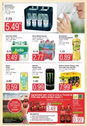 Gazetka promocyjna Edeka - Prospekte - Gazetka - ważna od 04.05 do 04.05.2024 - strona 22 - produkty: Alwa, coca-cola, cola, drink, eis, eistee, energy drink, gerolsteine, gerolsteiner, hella, mineralwasser, monster, Monster Energy, orange, Rauch, reis, sinalco, steiner, tee, Ti, vitrex, wasser, zitrone, ZTE