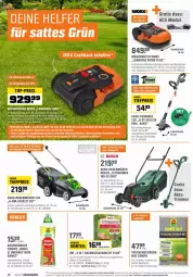 Gazetka promocyjna Obi - Prospekte - Gazetka - ważna od 12.06 do 12.06.2022 - strona 14 - produkty: akku, akku-rasenmäher, auer, auto, bosch, Brei, bügel, dünger, eis, elle, ente, HP, Kraut, LG, mac, mähroboter, pflanze, pflanzen, rasen, rasendünger, rasenmäher, reis, senf, tee, Teleskop, Ti, tiefpreis, tisch, top-preis